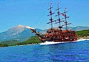 Antalya Pirate Boat Trip